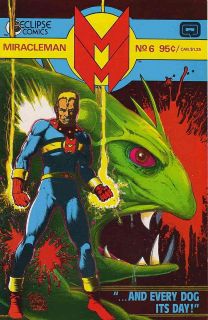 Miracleman [1986 Eclipse] #6 VF  ALAN MOORE chuck austen rare comic