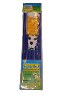 Kids Childs Mini Football Soccer Goal Post Net Set Ball Pump Indoor 