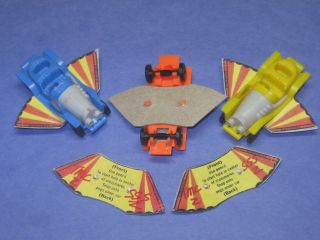 CHITTY CHITTY BANG BANG PAPER WING CUTOUT FOR POST CEREAL PLASTIC TOY 