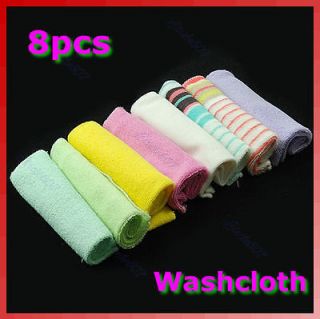 Pcs Soft Baby Newborn Children Bath Towels Washcloth For Bathing 