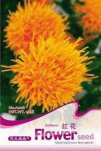 Pack 20 Seeds Chinese medicine Saffron Flower Seed A008 Hot Free 