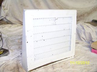 vintage tin heat register cover wall mount grate vent