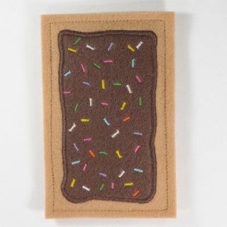 Chocolate Brownie Toaster Tarts with Sprinkles Catnip Cat Toy 