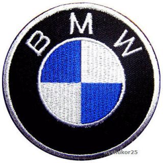 BMW MOTOR CAR BIKE RACING MOTORCYCLE Iron on patch Christmas Gifts