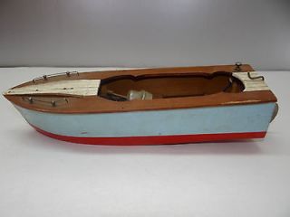   Used Old Small Wood Wooden Made in Japan Model Ship Boat Kit RC NR