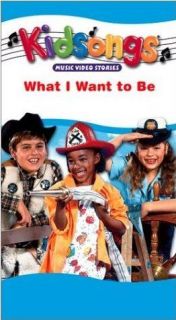 KIDSONGS WHAT I WANT TO BE New Sealed VHS Videotape