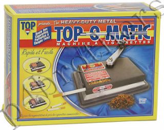 TOP O Matic Heavy Duty Cigarette Making Machine for Kings and 100s 