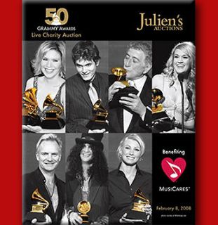 Juliens Auction 50th GRAMMY Awards Live Charity   Brand New