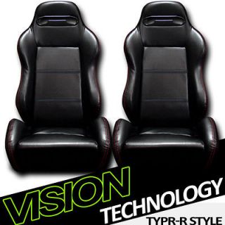   Stitch Racing Bucket Seats+Sliders Chevy (Fits: More than one vehicle
