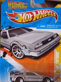 Hot Wheels 2011 New Models Delorean Back to the Future Time Machine