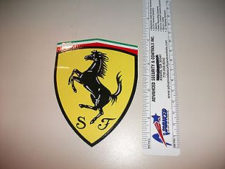 Nice Ferrari Scuderia SF Shield Emblem Sticker Decal FCA 308 512 550 