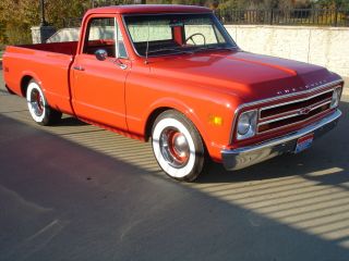 Chevrolet : C 10 1968 Chevy C/10 shortbed very nice Shop truck rat rod 