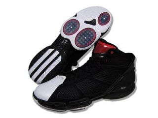 ADIDAS Men Adizero Derrick Rose 1.5 Black White Basketball Shoes SZ 13
