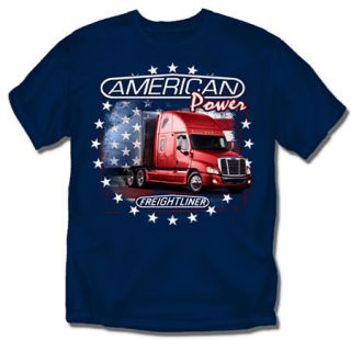 Freightliner American Power   T Shirt Adult Sizes