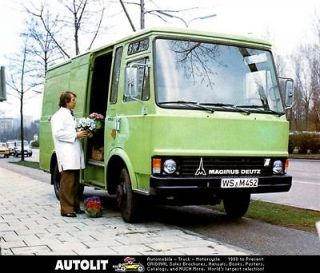 1977 Iveco Fiat Magirus Deutz Van Truck Photo