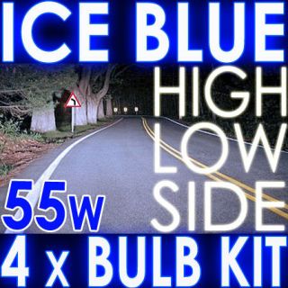 55w ICE BLUE FORD PROBE Xenon H4 Low beam Lights