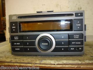 07 10 Nissan Sentra Radio Cd Player 28185 ET000