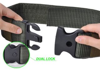 Adjustable Dual Safety Fastener Military Tactical Police Tactical 