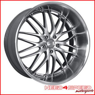 19 LEXUS IS300 MRR GT1 SILVER STAGGERED WHEELS RIMS (Fits: IS300)