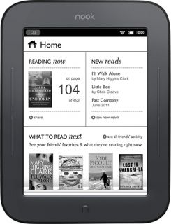  NOOK Simple Touch 2GB, Wi Fi, 6in   Black