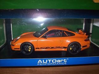 Auto Art 118 Porsche 911 997 GT3 RS Orange Black 77991 GT2 Le Mans 