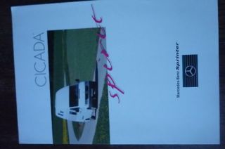 Mercedes Benz Sprinter by CICADA Camper Van brochure