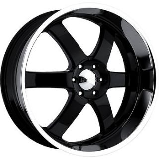 22x9 Black Wheel Boss 330 6x5.5 Tahoe Escalade Rims
