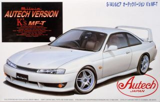 Fujimi ID 98 Nissan Silvia Ks Autech Version S14 1/24 scale kit