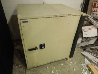 Huge 1980 Mosler Commercial Safe with Keys and Combo WEIGHS A TON