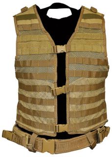 NcSTAR PVC Airsoft Wars Molle Tactical Vest PALS Hydration Ready 
