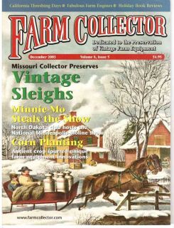 Antique horse drawn sleighs, Corn planting equipment