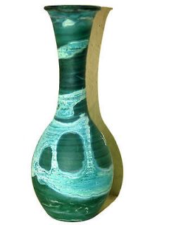 ANTIQUE ANCIENT ROMAN GLASS SMALL JAR / JUG / VASE TRAILED BOTTLE 