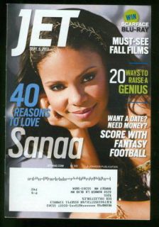 2011 JET Magazine: Sanaa Lathan   40 Reasons to Love/Score w/ Fantasy 