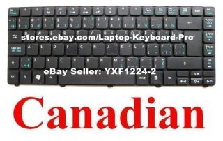 Acer Aspire 4739 4739Z Keyboard Clavier   Canadian