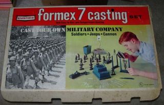 EMENEE FORMEX 7 CASTING SET MILITARY COMPANY 1960S