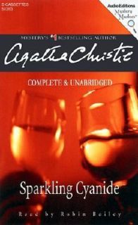 Sparkling Cyanide by Agatha Christie 2002, Cassette, Unabridged