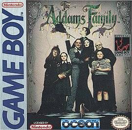 The Addams Family Nintendo Game Boy, 1991