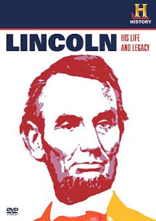 Abraham Lincoln His Life Legacy DVD, 2009, 4 Disc Set