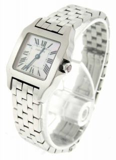 Ladies Cartier Santos Demoiselle 2698 Stainless Steel Quartz Watch