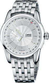 NEW ORIS ARTELIER SMALL SECOND POINTER DATE AUTOMATIC WATCH 