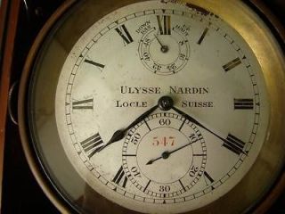 collection rarity Marine chronometer Ulysse Nardin 547