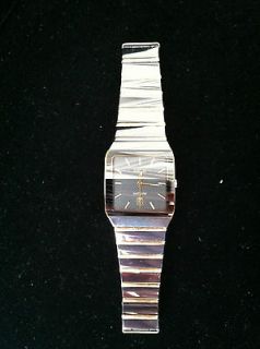 Rado DiaStar Mens Wrist Watch 152.0366.3 Vintage Scratch Water Proof 