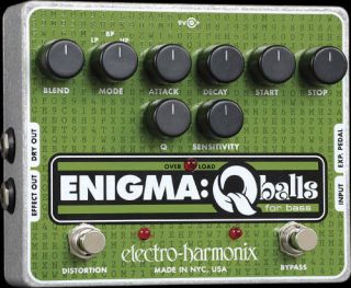 NEW! Electro Harmonix Enigma Qballs for bass envelope filter FREE U.S 