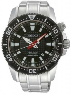 Seiko SKA511P1 Sportura Kinetic Stainless Steel Divers 200m Gents 