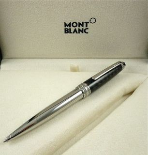 Montblanc Meisterstuck Solitaire Carbon & Steel Ballpoint Pen 5834