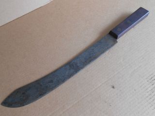Vintage Foster Bros./ Carbon Steel Chefs Butcher Breaking Knife