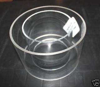 Clear acrylic Plastic Plexiglass Pipe tube 4 110 mm
