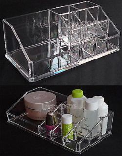 1x Clear Acrylic Cosmetic organizer Makeup case lipstick/liner pencils 
