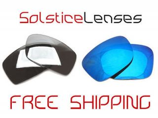 SL Replacement Lens for Oakley HOLBROOK Sunglasses BLACK MIRROR 