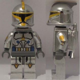Lego Star Wars CUSTOM Clone Trooper jet commander minifig army 8014 
